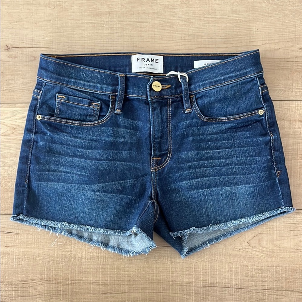 Frame Denim Cutoff Shorts - Picture 2 of 4